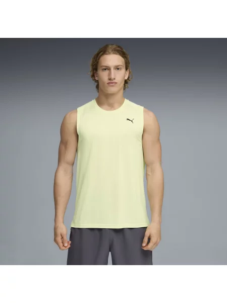 PUMA treningowa koszulka bez rękawów PWRTRAIN Odzież S zielony
