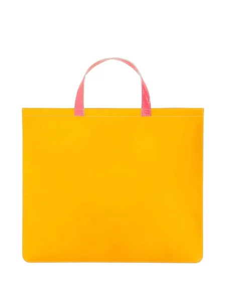 Geantă Comme Des Garçons Wallet din piele galben