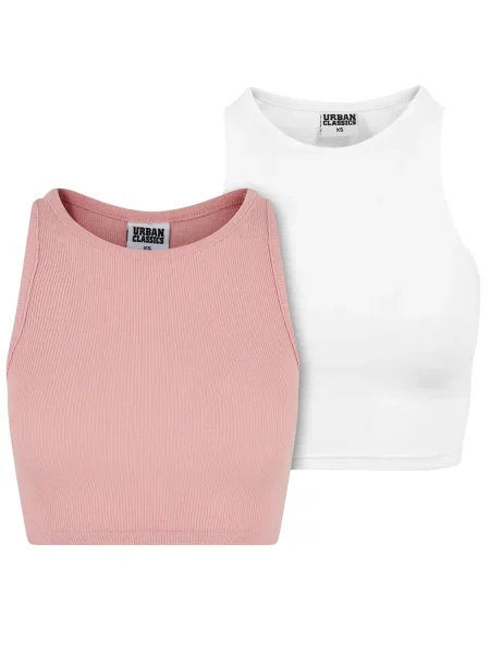 Urban Classics Top roza bela