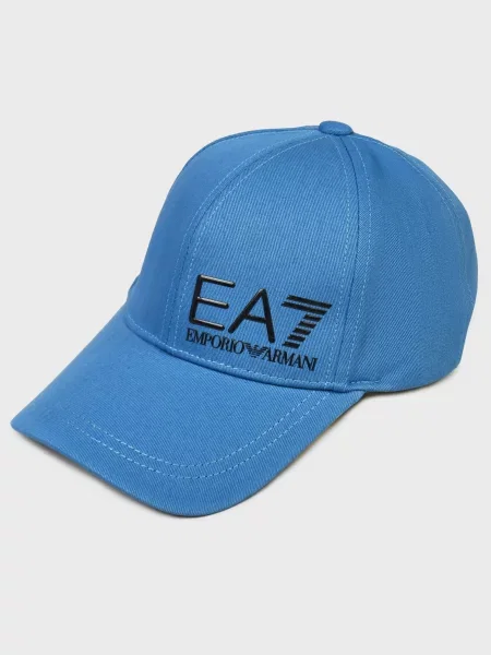 Кепка Ea7 Emporio Armani блакитна