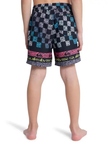 Szorty kąpielowe dla Chłopcy EVERYDAY PRINTED VOLLEY niebieski