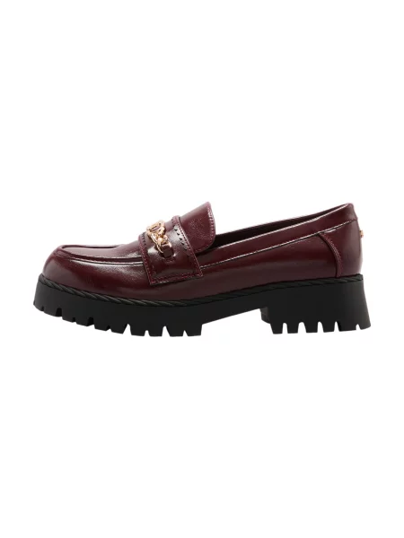 Lipsy Papuci de casă burgundy roșu