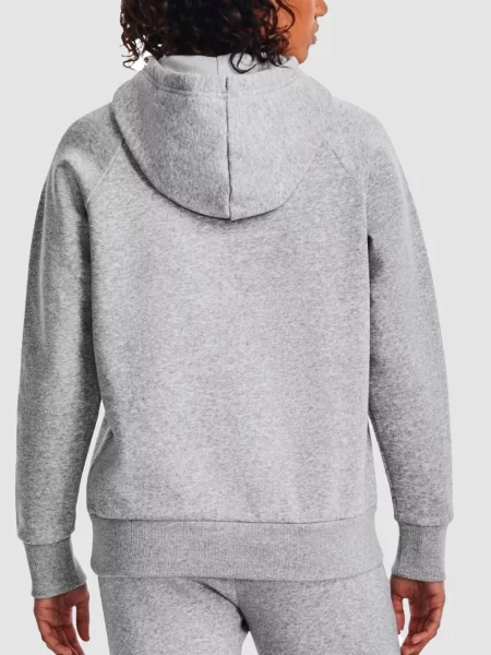 Флисовое худи Under Armour серое