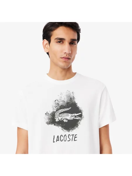Футболка Lacoste белая