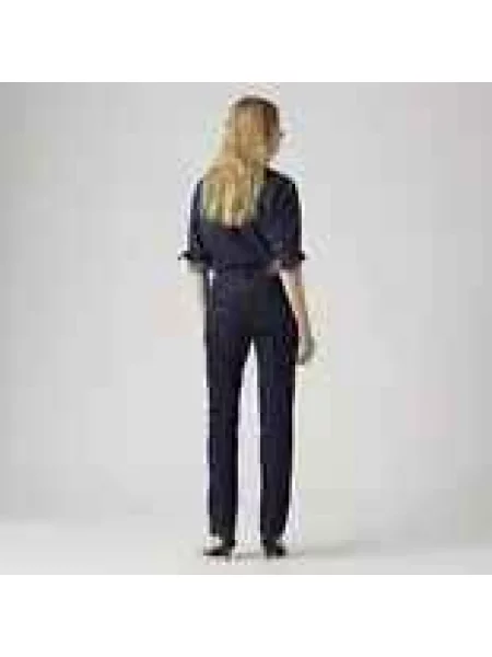 Levi's Jeansy medium waist niebieskie