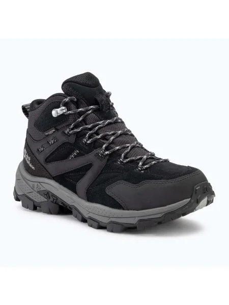Jack Wolfskin дамски ботуши за трекинг Vojo Tour Lt Texapore Mid phantom черно