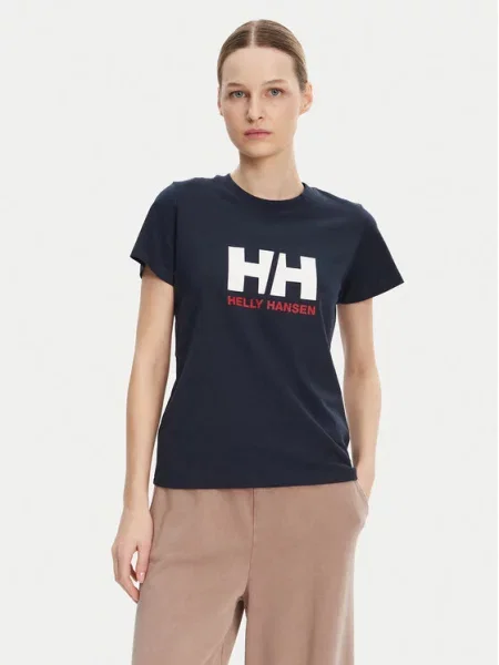 Helly Hansen T-Shirt Logo granatowy