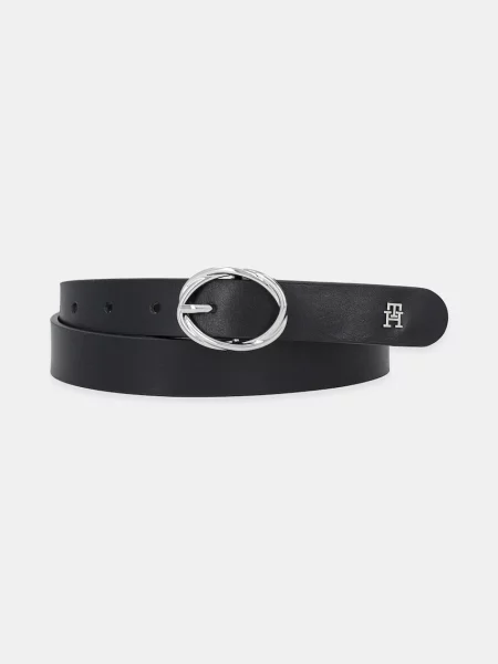 Кожен Tommy Hilfiger черно
