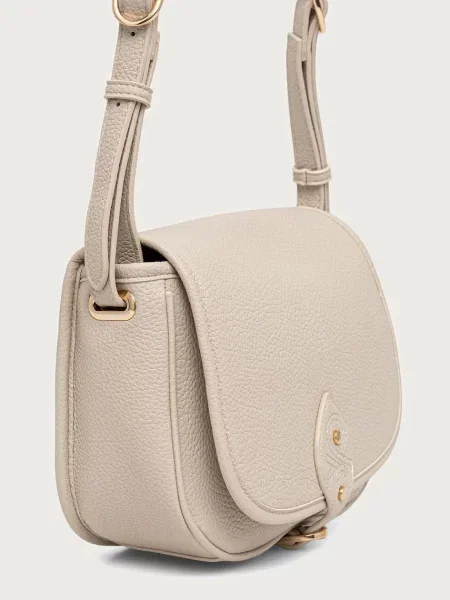 United Colors of Benetton crossbody kabelka dámska z imitácie kože béžová