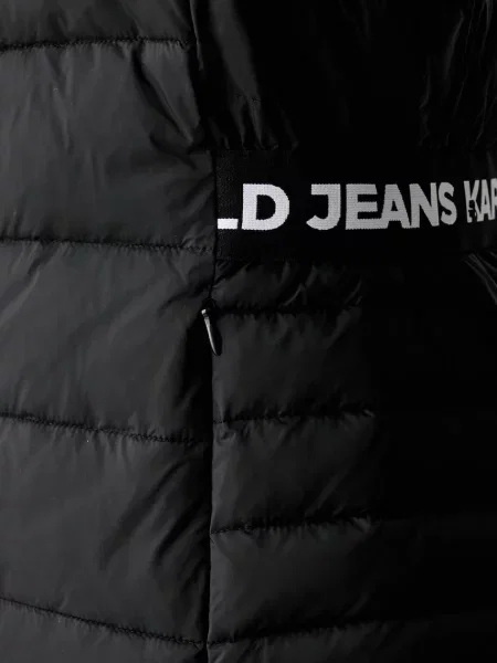 Karl Lagerfeld Jeans късо яке дамско черно