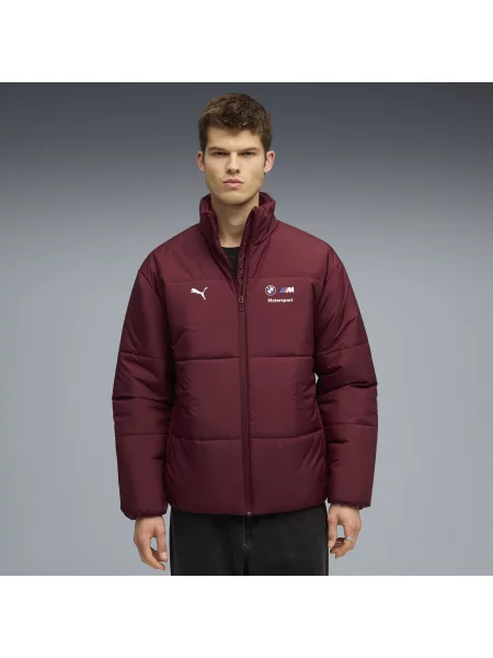 PUMA kurtka puchowa BMW M Motorsport Essentials Odzież Ruby Shimmer S