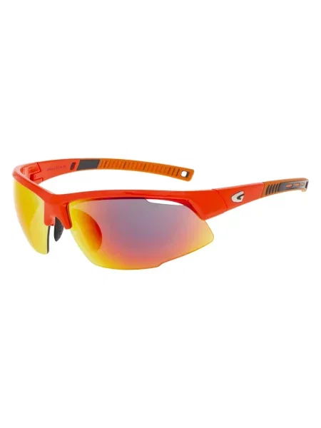 GOG Eyewear Okulary sportowe unisex do roweru i biegania pomarańczowe