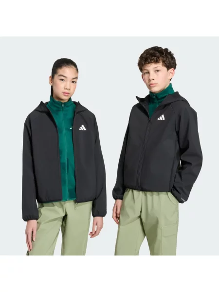 Bunda Terrex Kids Multi CLIMAWARM Softshell černá