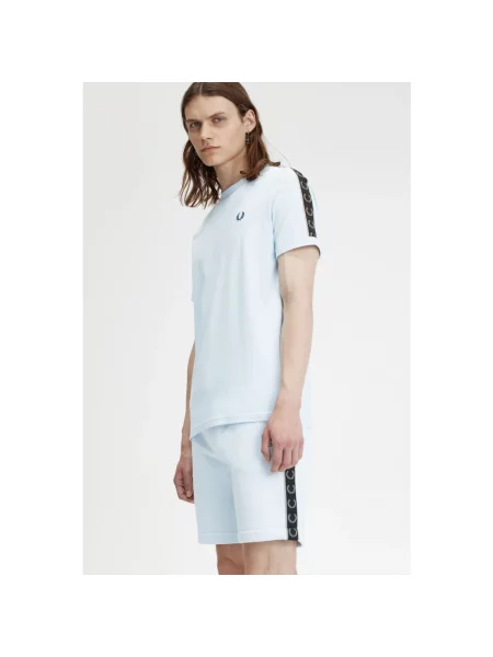 Koszulka Fred Perry niebieska
