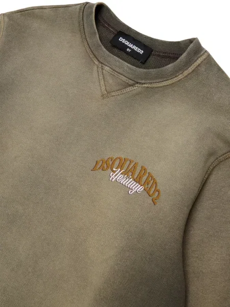 Bluza dziecięca Dsquared2 zielona