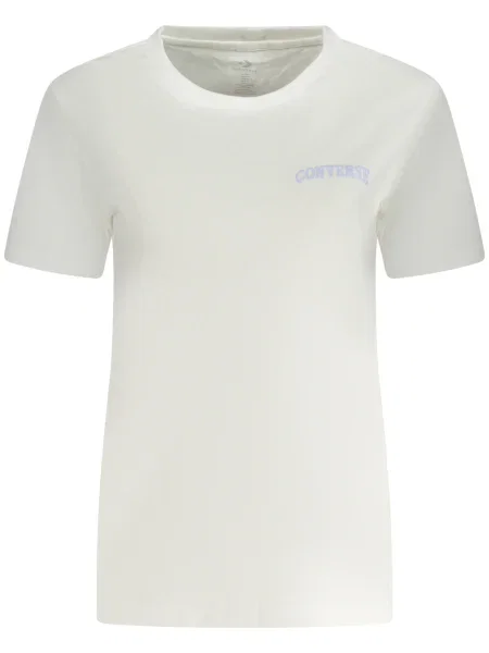 Kratek majica Converse bela