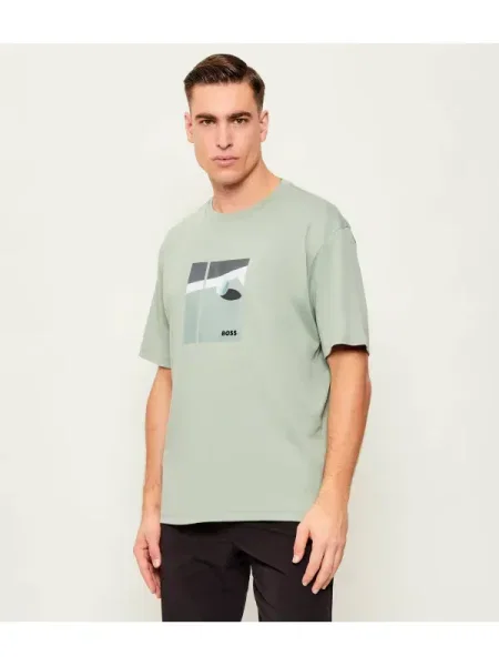 BOSS Tricou Join verde