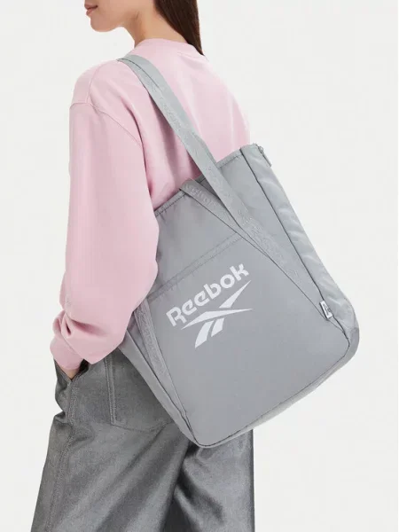 Reebok Geantă deschis gri