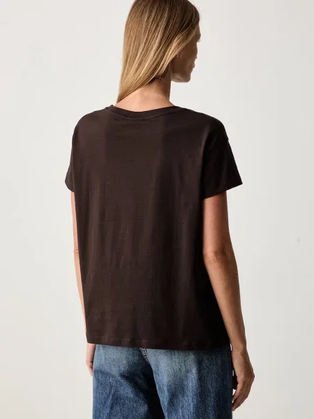 Armani Exchange női póló barna
