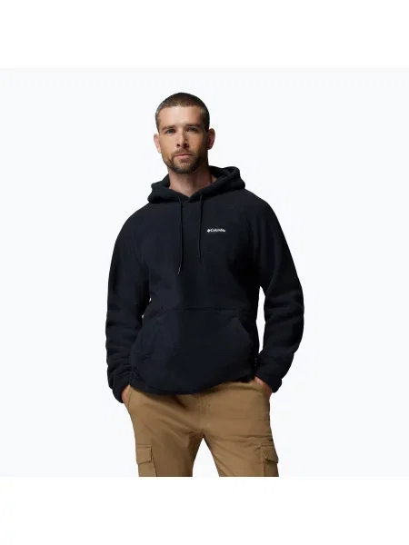 Hanorac cu glugă Columbia din fleece negru