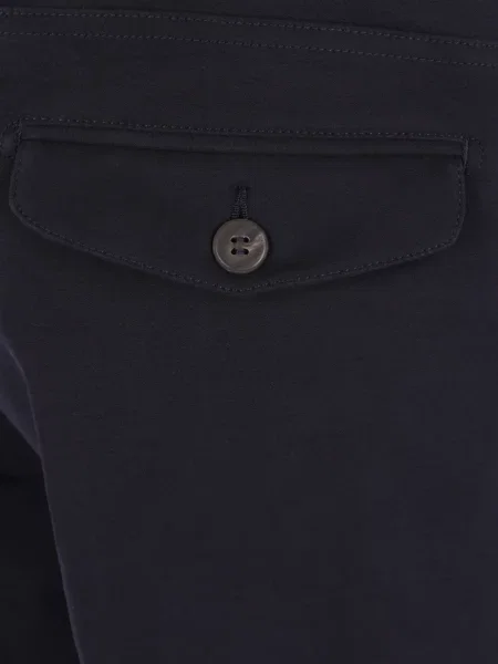Pantaloni Eleventy cu cordon albastru