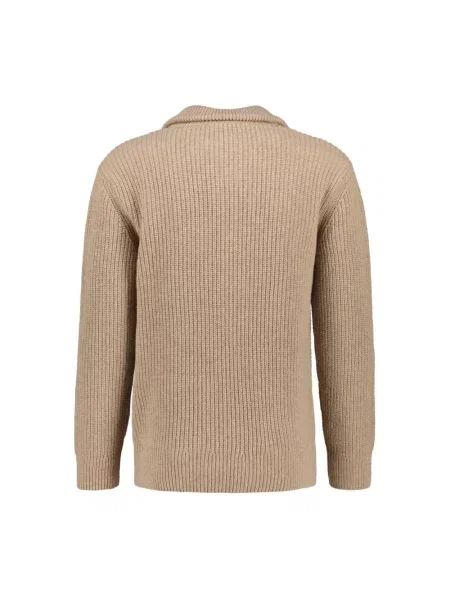 Sweter z golfem Closed beżowy