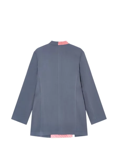 Gulerat palton Giorgio Armani gri
