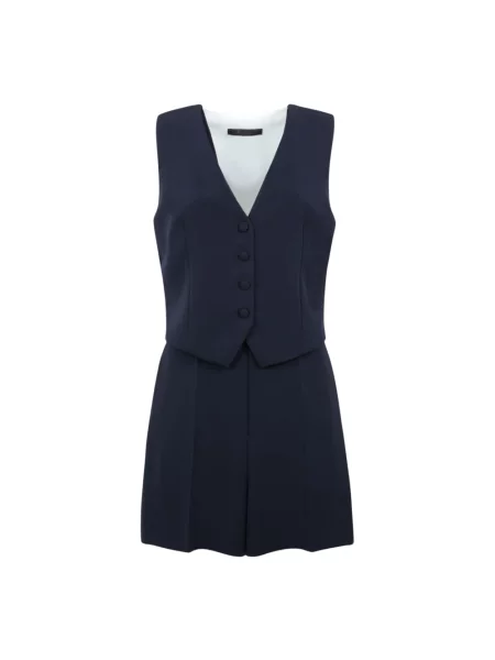 Kombinezon Max Mara niebieski