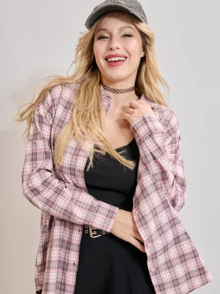 Картата сорочка різнобарвний