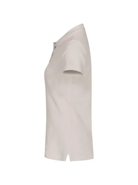 Clique Basic Polo — Stone koszulka polo z bawełny beżowa