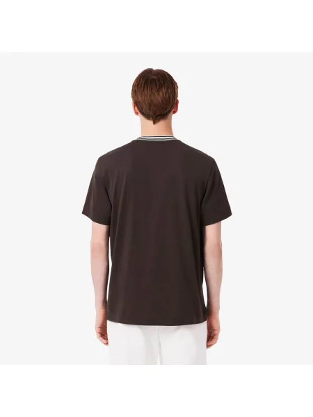 Футболка Lacoste коричневая