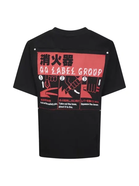 Koszulka 44 Label Group czarna