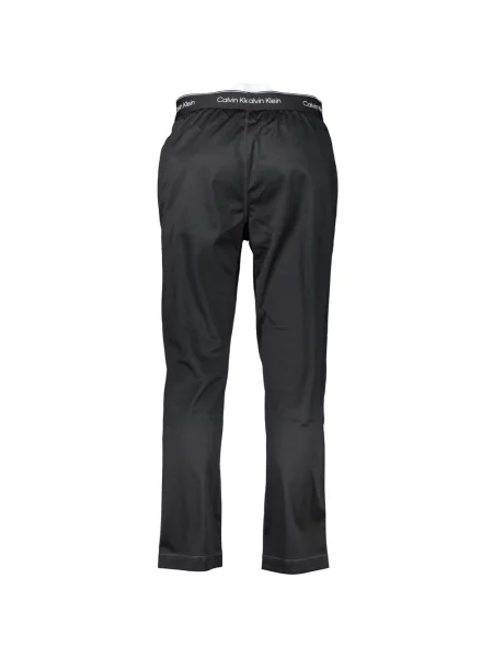 Dzianinowe spodnie Calvin Klein Performance czarne