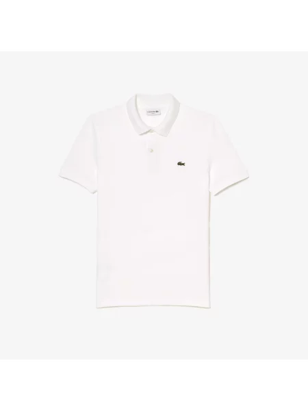 Поло Lacoste белое