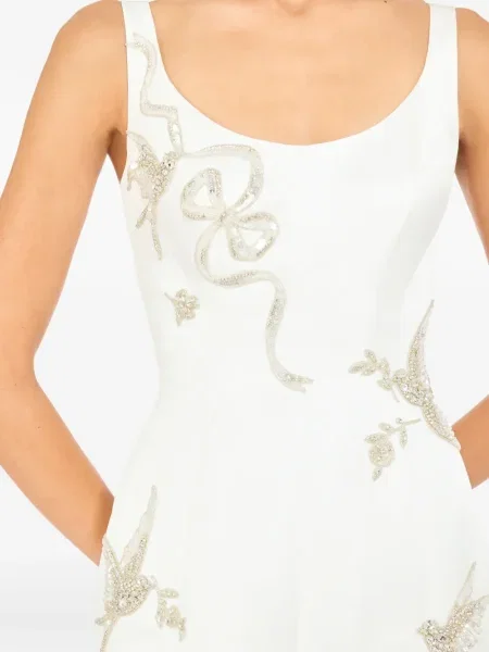 Rochie mini Jenny Packham de costum alb