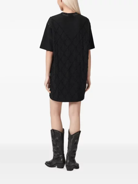 Mini ruha Allsaints fekete