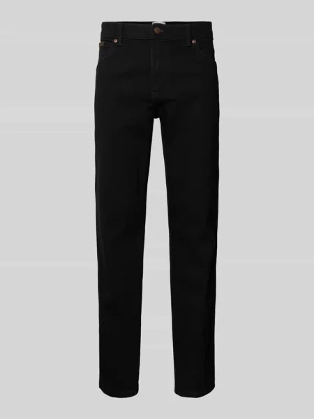 Jeansy o kroju straight fit w stylu model Texas' Wrangler czarne