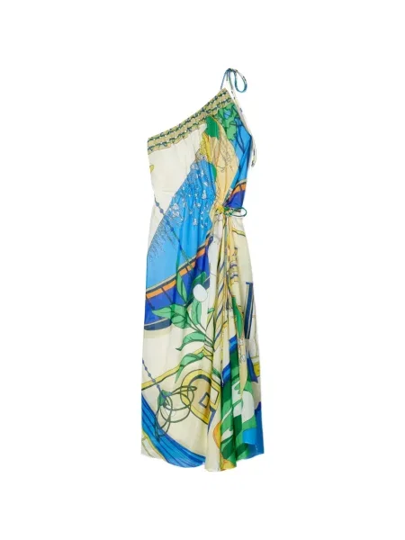 Rochie Tory Burch cu imagine cu un umăr gol