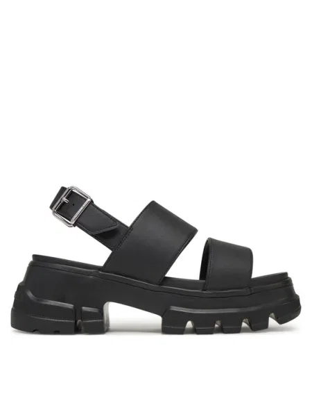 Tommy Jeans Sandale Tjw Chunky City Sandal negru