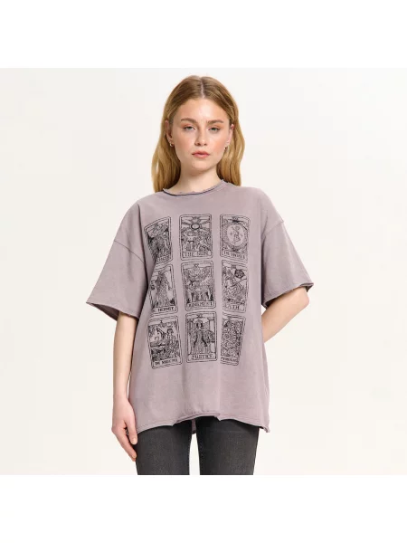 Футболка Cropp серая