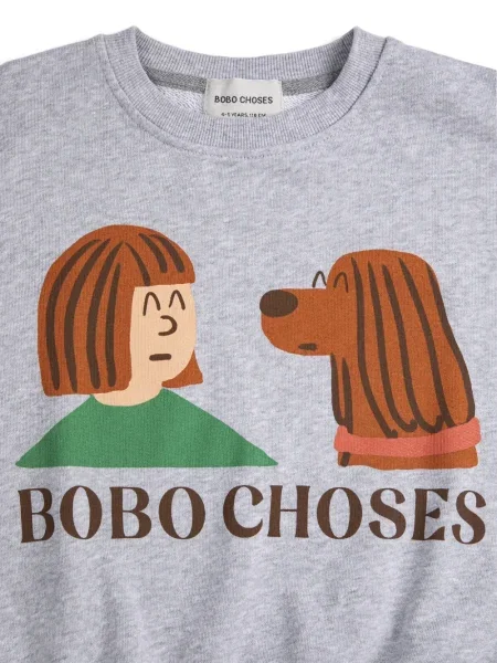 Bluza dziecięca Bobo Choses szara