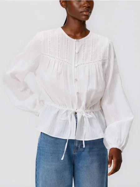 Reserved топ білий