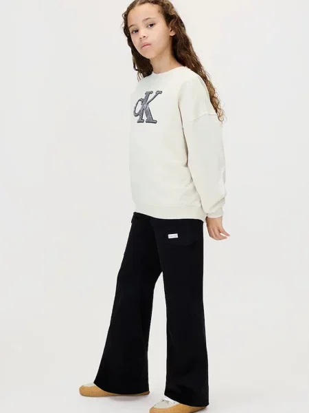Calvin Klein Jeans Dječje hlače crna