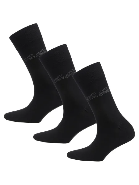 TOM TAILOR Ponožky šedá černá