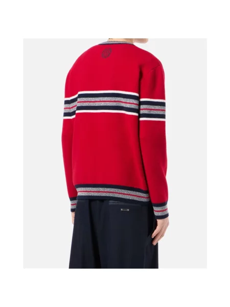 Sweter Iceberg wełniany czerwony