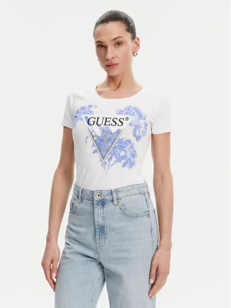 Guess T-Shirt biały