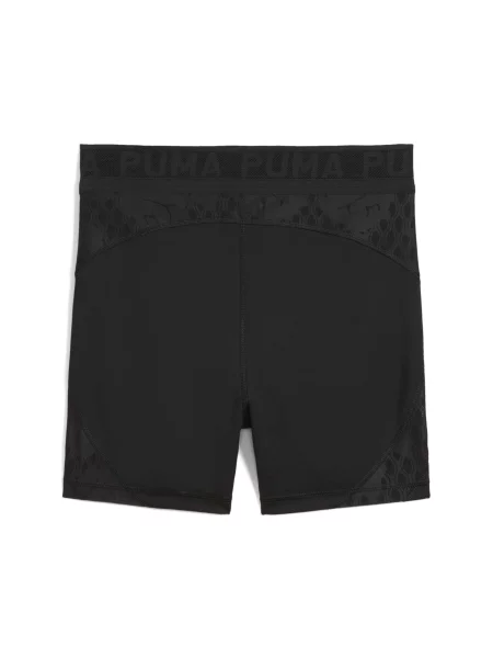 Кружевные короткие велосипедки Puma черные