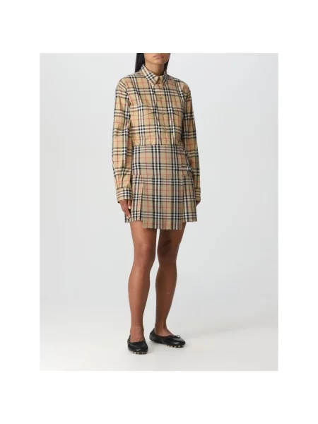 Spódnica Burberry elegancka beżowa