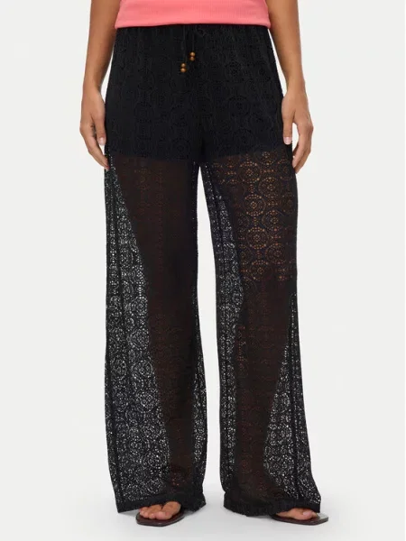 Vero Moda Szövet nadrág Maya fekete