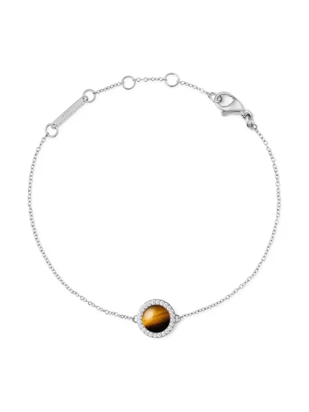 Posrebrena zapestnica Daniel Wellington srebrna